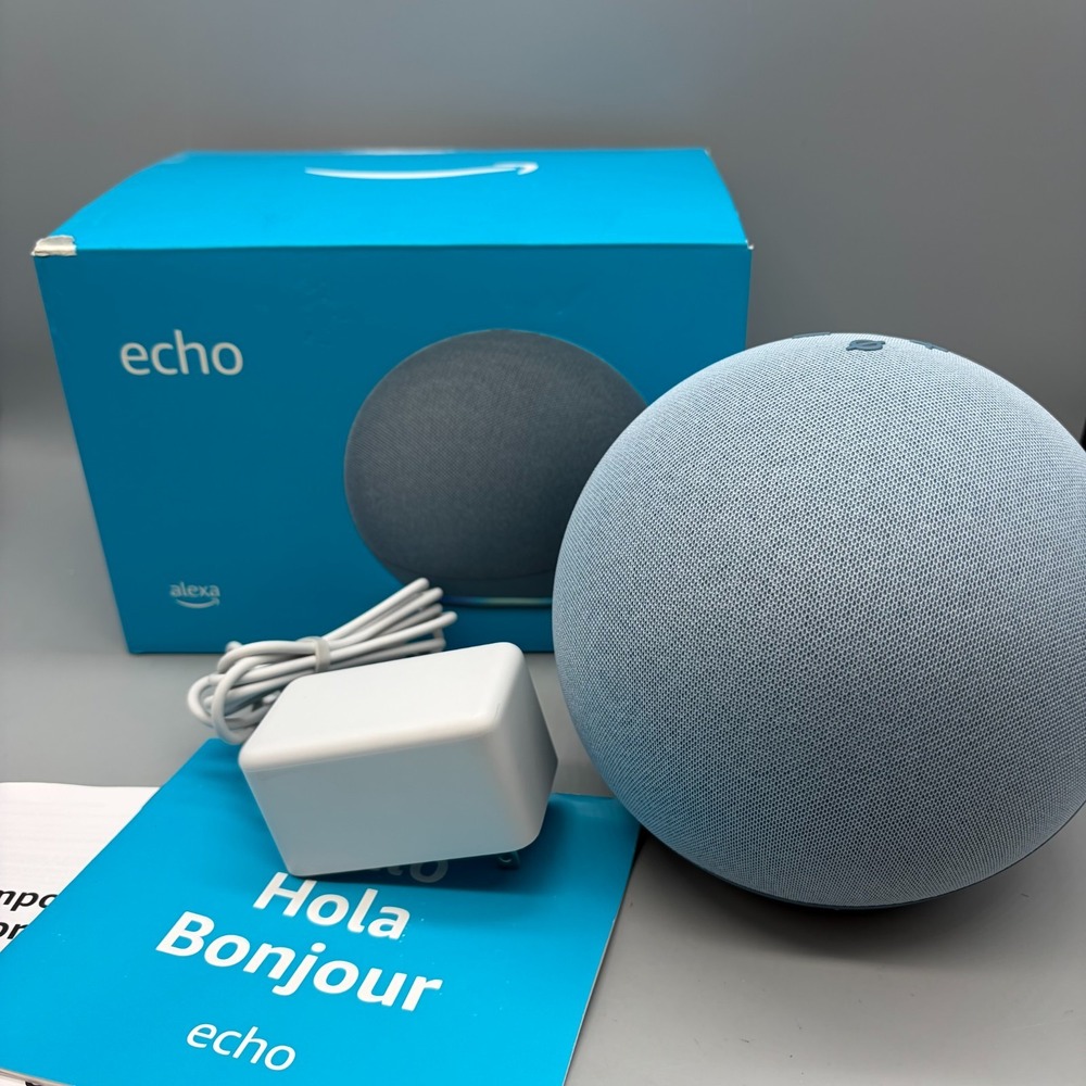 Amazon Echo (4th Gen) Smart Speaker Twilight Blue - Full Size